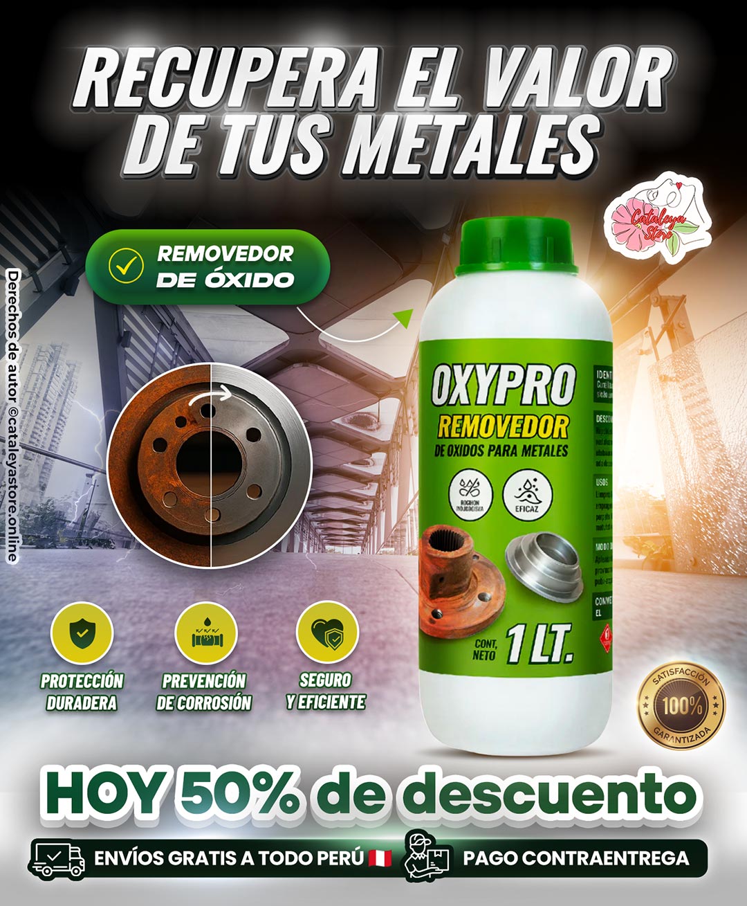 OXYPRO - REMOVEDOR QUITA OXIDO PROFESIONAL
